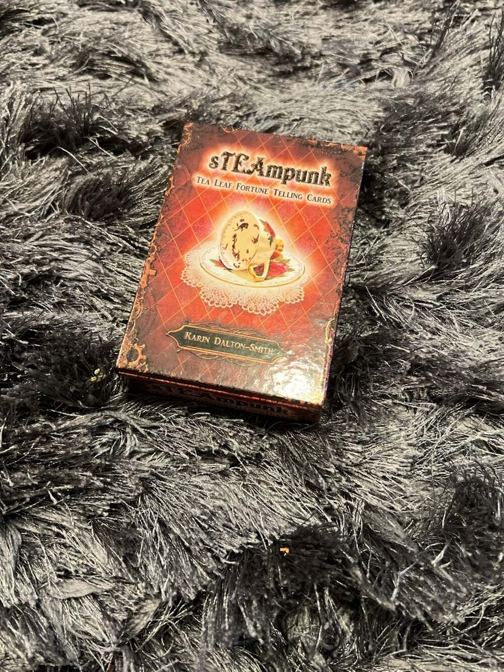 The STEAmpunk Tea Leaf Fortune Telling Cards by Karin Dalton-Smith